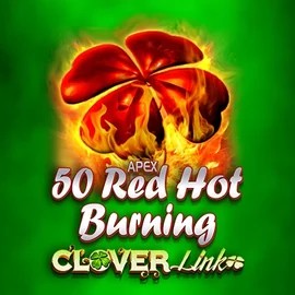 50 Red Hot Burning Clover Links casino game by Novomatic – featured logo at Versailles Casino