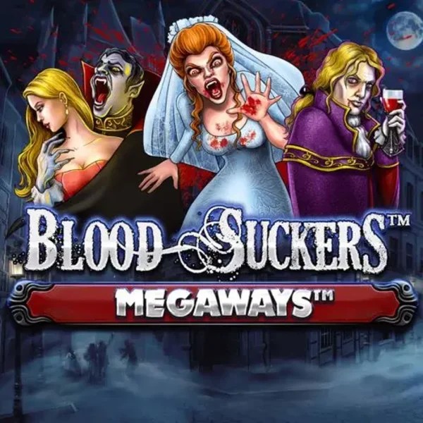 Blood Suckers Megaways slot logo by Red Tiger Gaming at Versailles Casino
