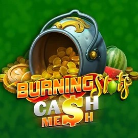 Official Slots logo: Burning Slots Cash Mesh by BF Games at Versailles Casino
