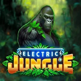 Electric Jungle slot logo by Atomic Slot Lab at Versailles Casino