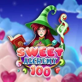 Sweet Alchemy 100 slot logo by Play'n GO at Versailles Casino