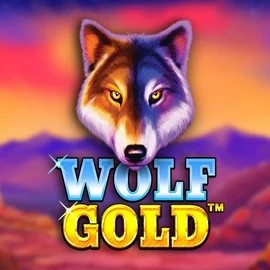 Wolf Gold online game logo by Pragmatic Play on versailles-casinos.es